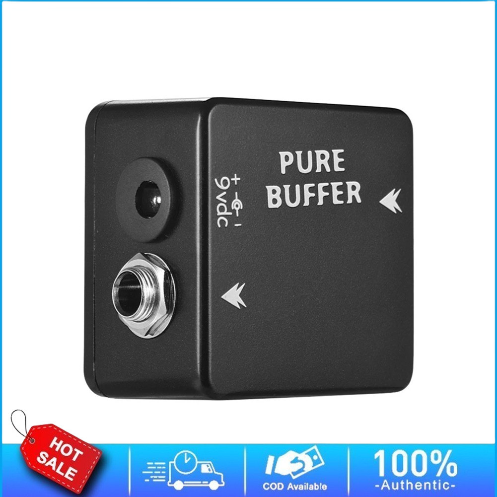 Wecanhome-th Btuty Pure Buffer Buffer Effect Effect Pedal Full Metal Shell