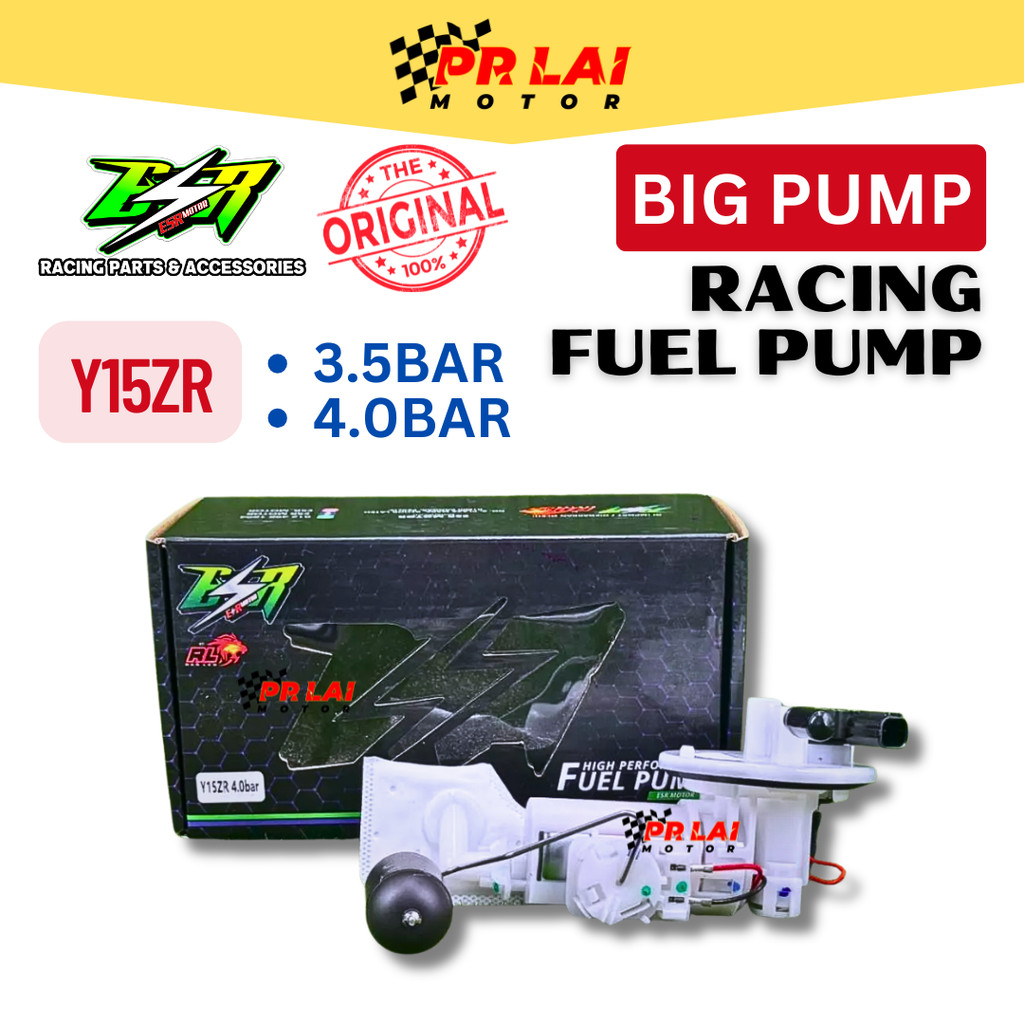 Y15ZR 3.5 BAR 4.0 BAR ESR MOTOR RACING FUEL PUMP BIG PUMP REDLEO YAMAHA Y15