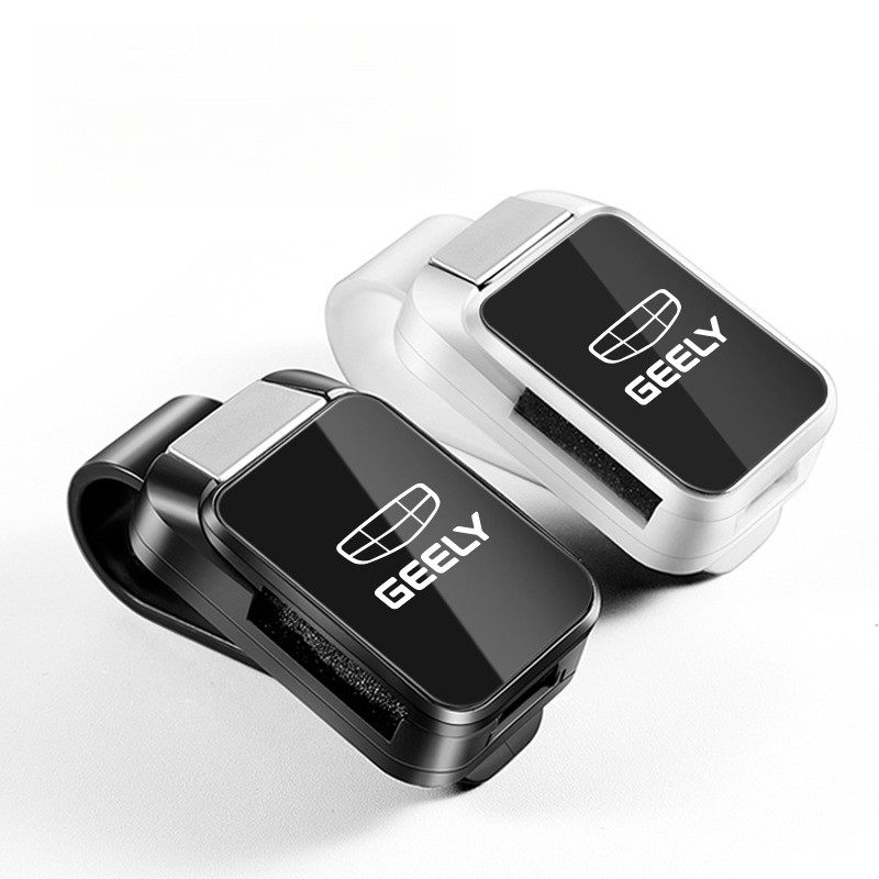 Geely รถแว่นตากันแดดคลิป Sun Visor Mount สําหรับ Geely EX2/EX2 Max/EX2 Pro