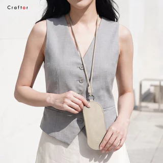 สายคล้องคอ ดีไซน์เรียบเท่ รุ่น N Stripe - Craftor