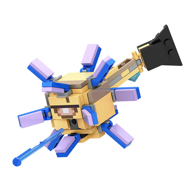 เลโก้ Minecraft บล็อกตัวต่อ Minecraft ชุดตัวละคร Steve และมอนสเตอร์ thumbnail 7