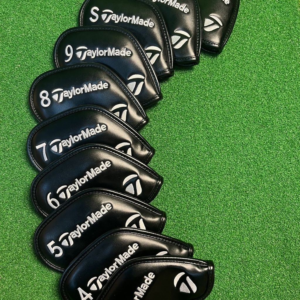 2026 NEW THGolf Head Cover, Universal Protective Cover, Club Cap Cover, PU Iron Iron Magnet Closure