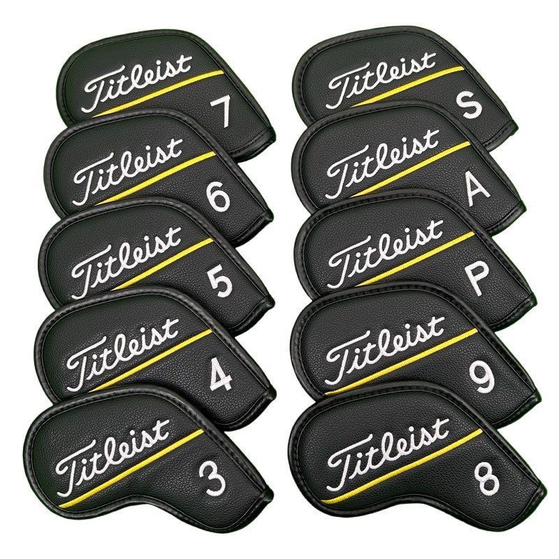 🎈 2026 NEW THGolf New Head Cover Club Cover New Wooden Club Universal Iron Embroidered Club Cap Cover Protection