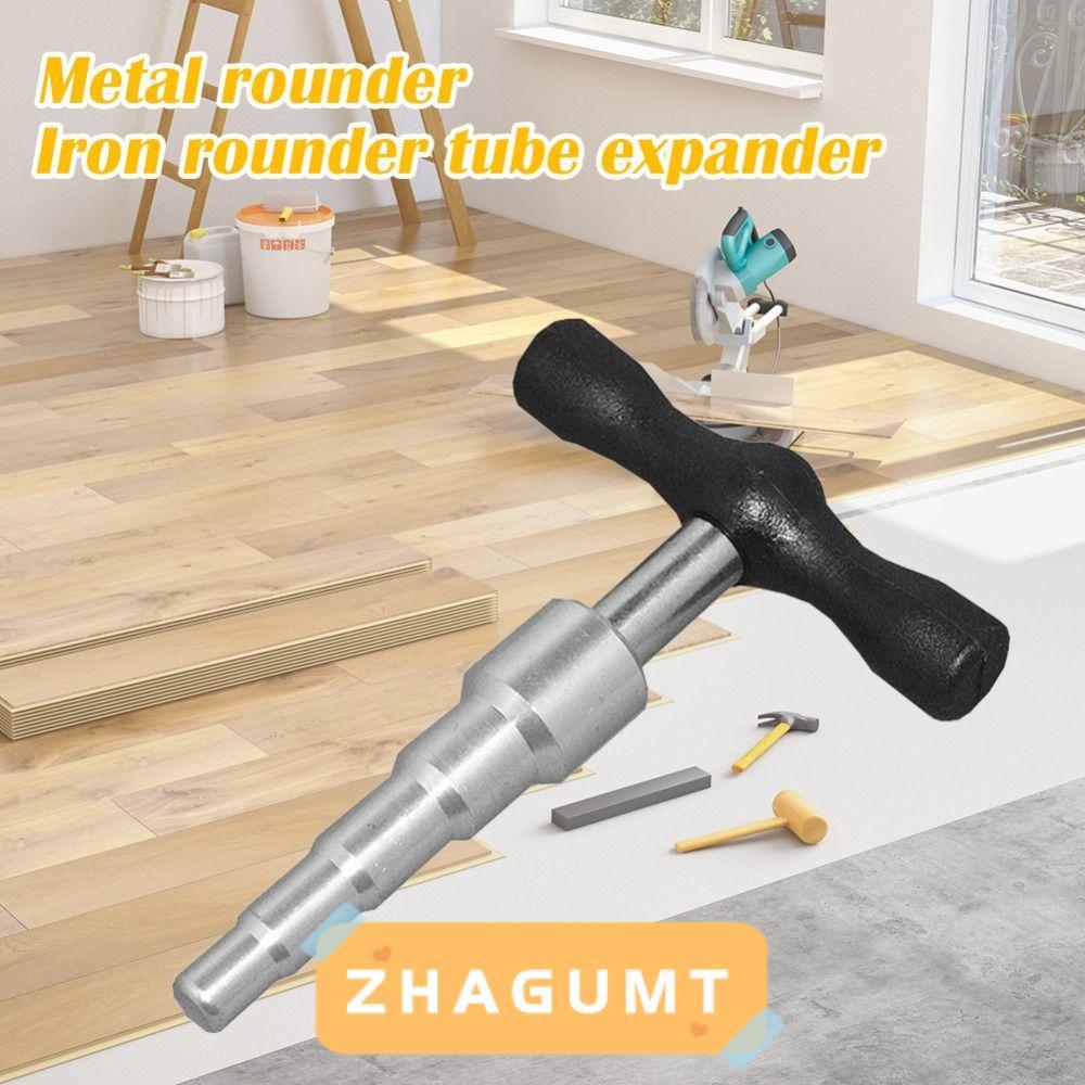 ZHAGUMT366KB อลูมิเนียมท่อพลาสติก Rounder, Manual Operation in แคบ Space Manual Tube Expanders, Simple T Shape Handle 16-32 มม.โลหะขยายเครื่องมือสําหรับ PVC PPR