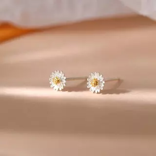 Daisy Earrings ต่างหูเงินแท้ S925 [MERCELO]