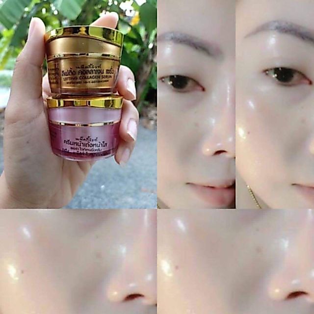 คู่จิ้นหน้าใส แพ็คกี้ไวท์ครีม (กลางวัน+กลางคืน) แพคเกตใหม่!! ของแท้ 100% ต้องมีกล่องนะคะ #ระวังของก้อป