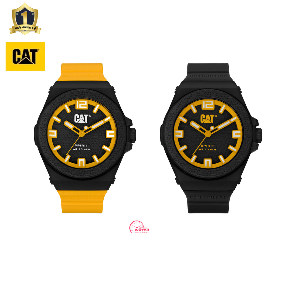 CAT CATERPILLAR CAT SPIRITนาฬิกาผู้ชายcat watches นาฬิกาแคทของแท้สุดหรูของแท้ ประกันศูนย์ไทย