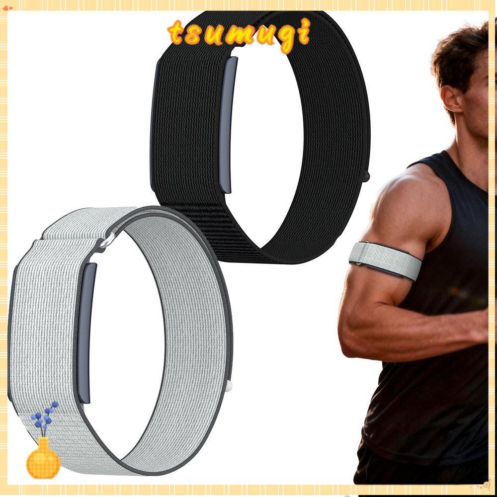 TSUMUGI Sport Band Bicep Band,Breathable Loop Design Fitness Tracker Strap,ปรับไนลอน/ข้อเท้าสําหรับA