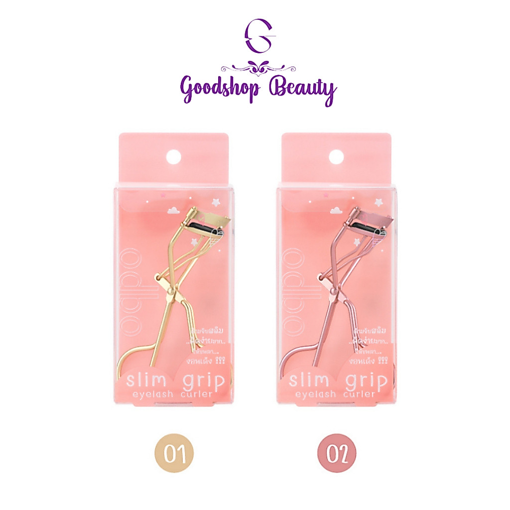 ODBO Slim grip eyelash curler (OD8012) โอดีบีโอ สลิม กริป อายแลช เคิร์ลเลอร์ที่ดัดขนตา (มี2สี)