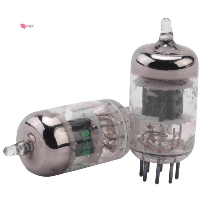 georg332PCS GE5654W GE5654 สูญญากาศวาล์วสูญญากาศอิเล็กทรอนิกส์หลอดอัพเกรดสําหรับ 6J1 6M1 6AK5 6J1P E