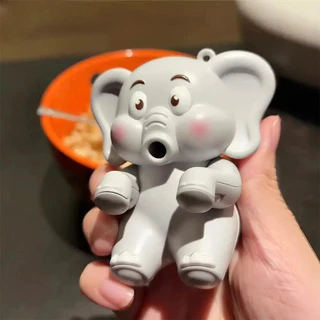 พัดลมเป่าข้าว/รูปช้างน่ารัก/พกพาสะดวก/ของเล่นสำหรับเด็ก