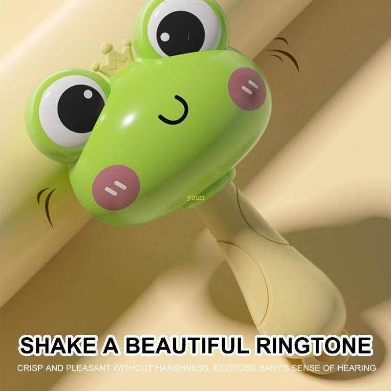 Youn Baby Shaker เป็ด Rattle ของเล่นเด็ก Shaker ของเล่นรถเข็นเด็กการ์ตูนเครื่องดนตรี Shower Sensory 