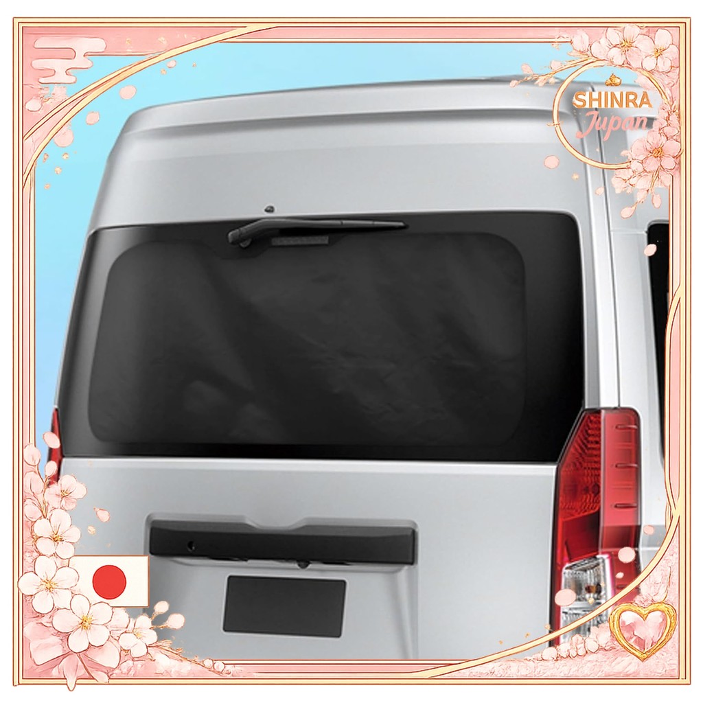 《Direct From Japan》  Car Curtain, Suede Fabric, Magnetic Type, Sleeping in Car, 99.9% Blackout, Suns