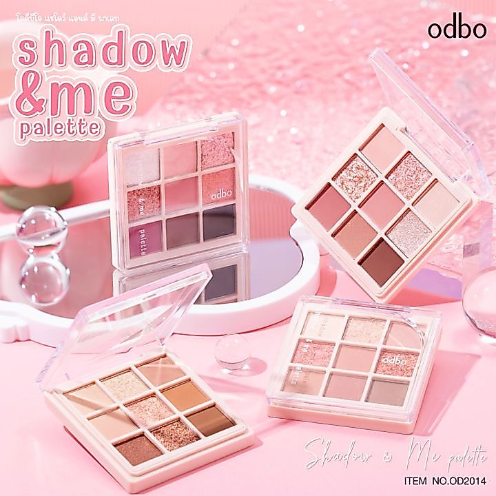 OD2014 ODBO Shadow&Me Palette โอดีบีโอ พาเลท อายแชโดว์