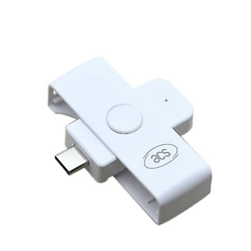 ACS ACR39U-NF ANDROID,SMARTPHONE Mykad Type C Reader / จดทะเบียน SIMPACK โดยใช้ POCKETMATE - USB