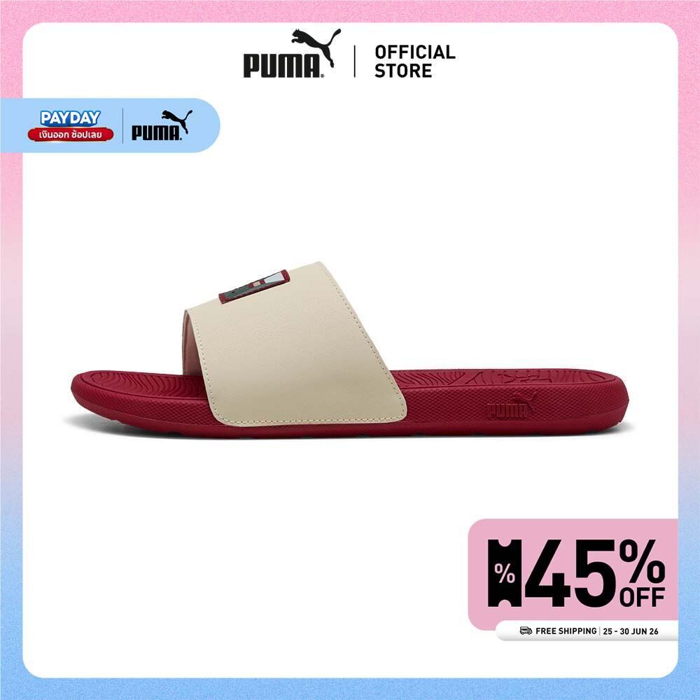 PUMA Swimming/Beach รองเท้าแตะ Cool Cat 2.0 Greenside ยูนิเซ็กส์ สีขาว - 40067801