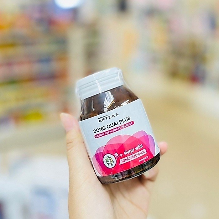 APTEKA DONG QUAI PLUS 30 CAPSULES ตังกุย พลัส