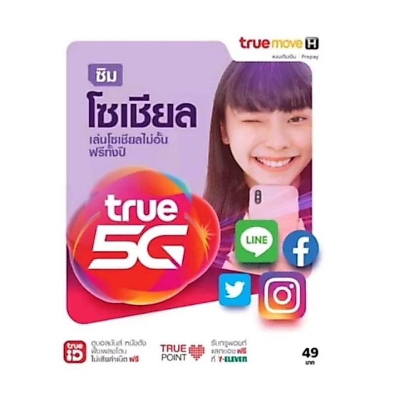 ซิมเน็ตTrueเร็ว20mbpsไม่จำกัดgbไม่ลดสปีด