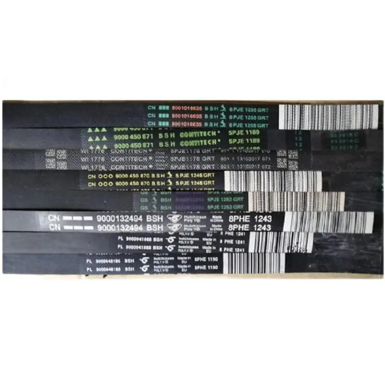 1 ชิ้นสําหรับสายพานขับเครื่องซักผ้า 5PJE1252 5PJE1246 IQ500 5PJE1255 5PJE1252 5PJE11189