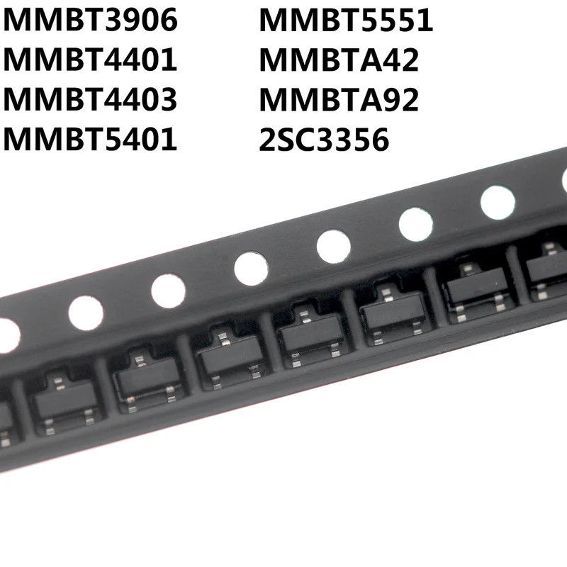 5PCS MMBT3906 MMBT4401 MMBT4403 MMBT5401 MMBT5551 MMBTA42 MMBTA92 2SC3356 SOT-23 ทรานซิสเตอร์ SMD