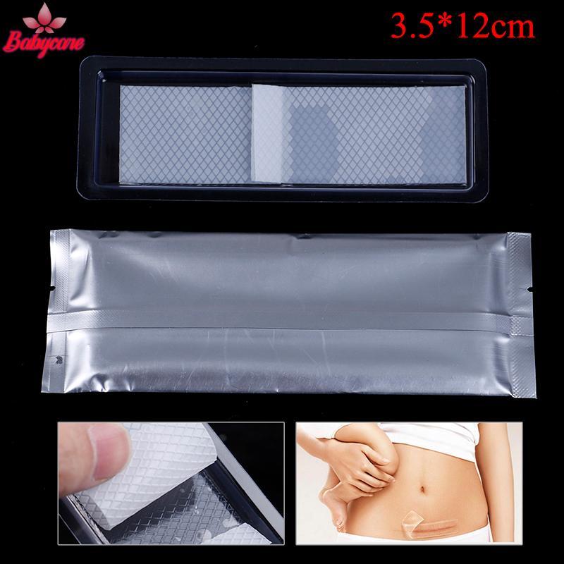 <BYCE-t> 1X แพทช์กําจัดรอยแผลเป็นซิลิโคนใส ลบ Trauma Burn Sheet Skin Repair
