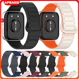 สายยาง for Huawei Watch Fit 5 5 Pro 4/4 Pro/3 สายรัดแม่เหล็กกีฬาสายเข็มข้อมือซิลิโคน for Huawei Fit 5 4 3