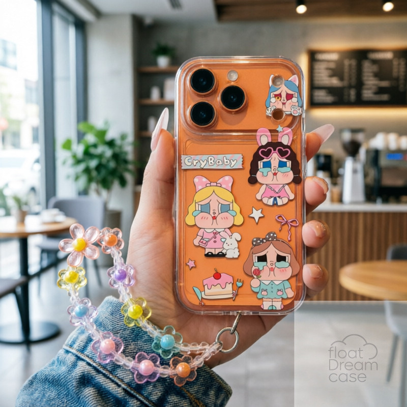 Float💙เหมาะสำหรับ เคสไอโฟน Apple 17PROMAX 17PRO 17AIR 16 16/15PLUS iPhone 14PRO 13 12PRO 11-HYTKK24