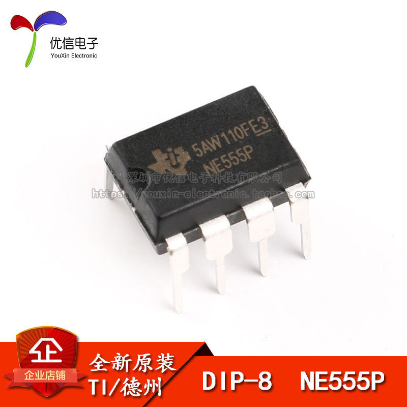 ของแท้ In-Line NE555P ชิปเดี่ยวความแม่นยําสูงจับเวลาชิป DIP-8