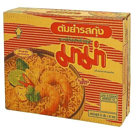 [สินค้าส่งด่วน] มาม่าบะหมี่ต้มยำกุ้ง55ก. แพ็ค 40