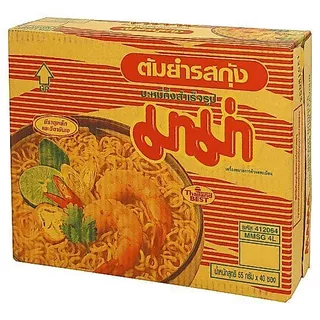 [สินค้าส่งด่วน] มาม่าบะหมี่ต้มยำกุ้ง55ก. แพ็ค 40