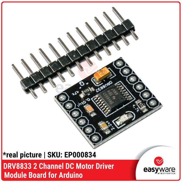 DRV8833 2 ช่อง DC มอเตอร์โมดูลไดร์เวอร์สําหรับ Arduino