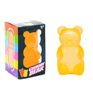 【ส่งไวจากไทย】Needoh หมีน่ารัก Squishy ของเล่นเด้งช้า บรรเทาความเครียด หมีเยลลี่ ฟิดเจ็ต ผ่อนคลายความวิตกกังวล ตกแต่งโต๊ะ