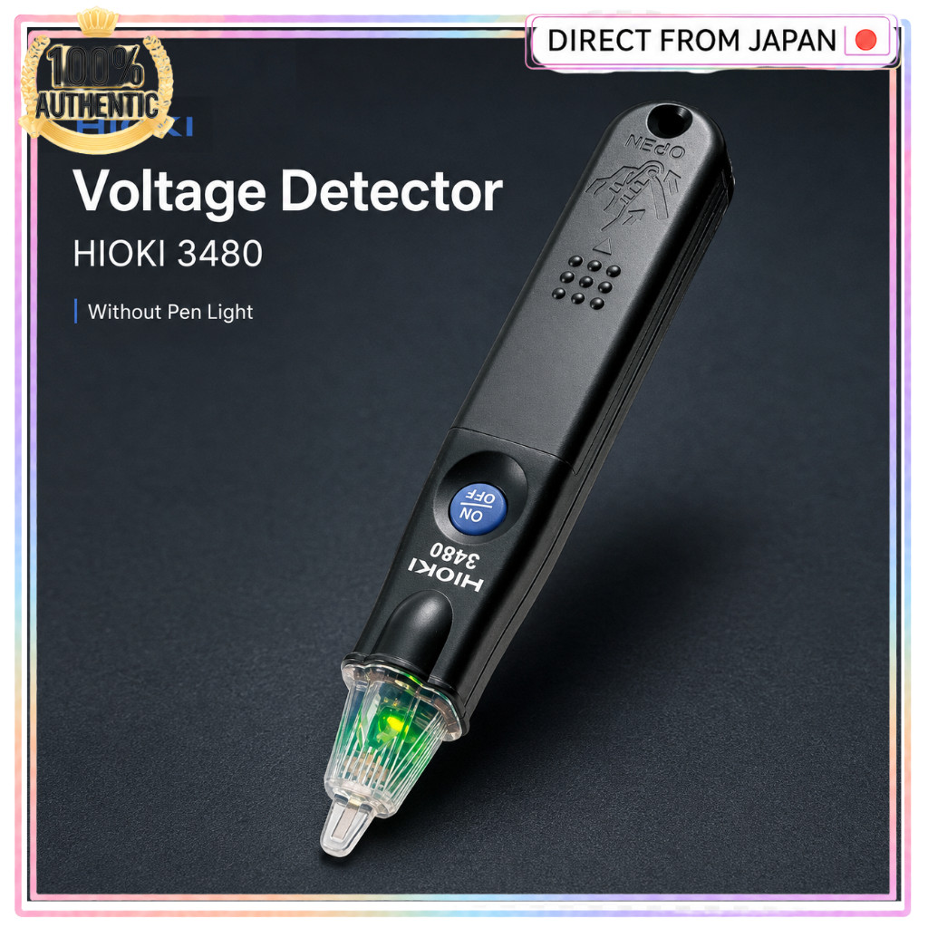 HIOKI 3480 Voltage Detector Non Contact AC Voltage Tester Without Pen Light