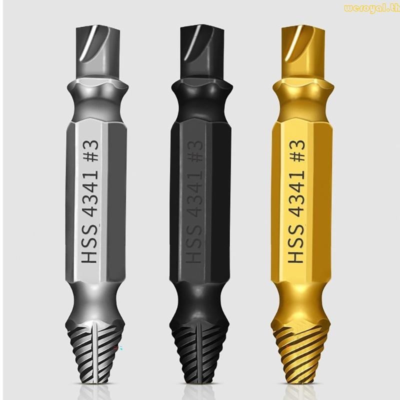 Weroyal Screw Extractor สําหรับสกรู Stripped Nut Bolt Damaged Screw Extractor ชุด