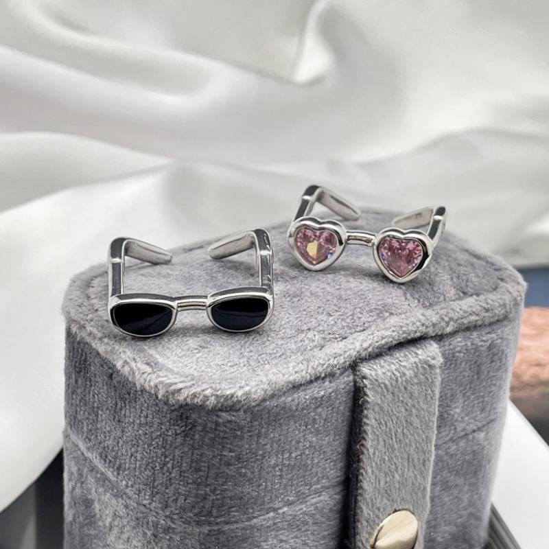 แหวนแว่นกันแดดขนาดเล็ก สไตล์สำหรับทั้งผู้ชายและเด็กผู้หญิง เป็นอุปกรณ์เสริมสนุกๆ - รูปที่ 7