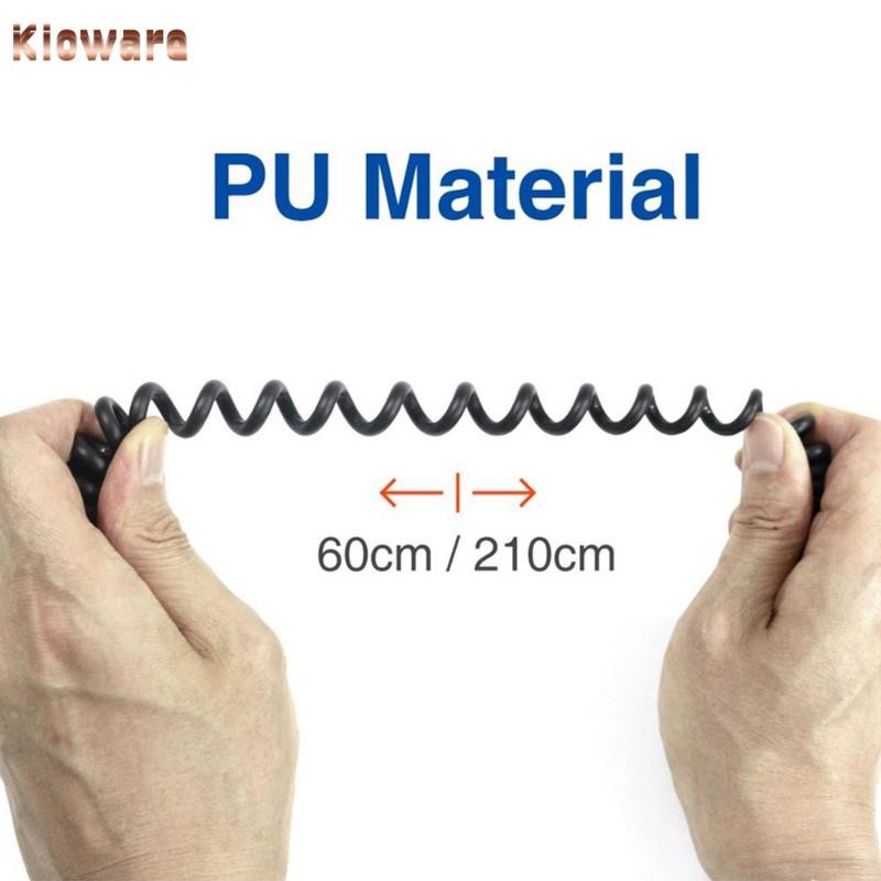 [Kloware] ไมค์ลําโพงวิทยุ PTT แบบ Push-to-Talk สําหรับ BaoFeng BF-888s วิทยุสองทางสีดํา