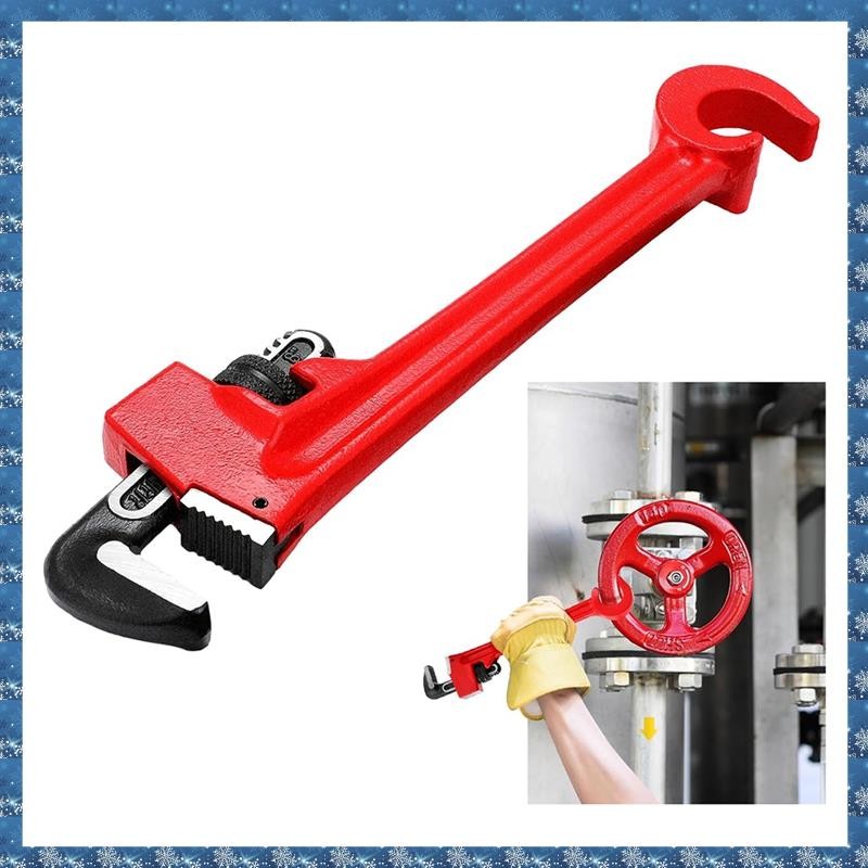 (PG M)8" ท่อประแจวาล์วปลายคู่และล้อประแจวาล์ว 1/8 - 1-1/2''ความจุท่อสําหรับปกป้องความเสียหาย