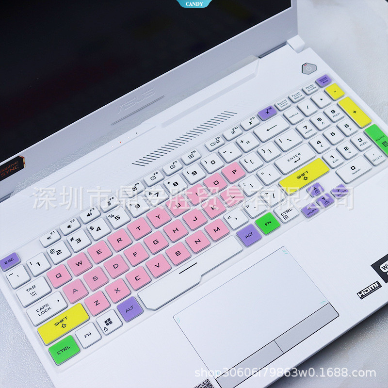 ตัวป้องกันแป้นพิมพ์สําหรับ ASUS TUF Gaming A15 (FA506), A17 (FA706), FX506 & TUF Gaming F15 (8th/9th