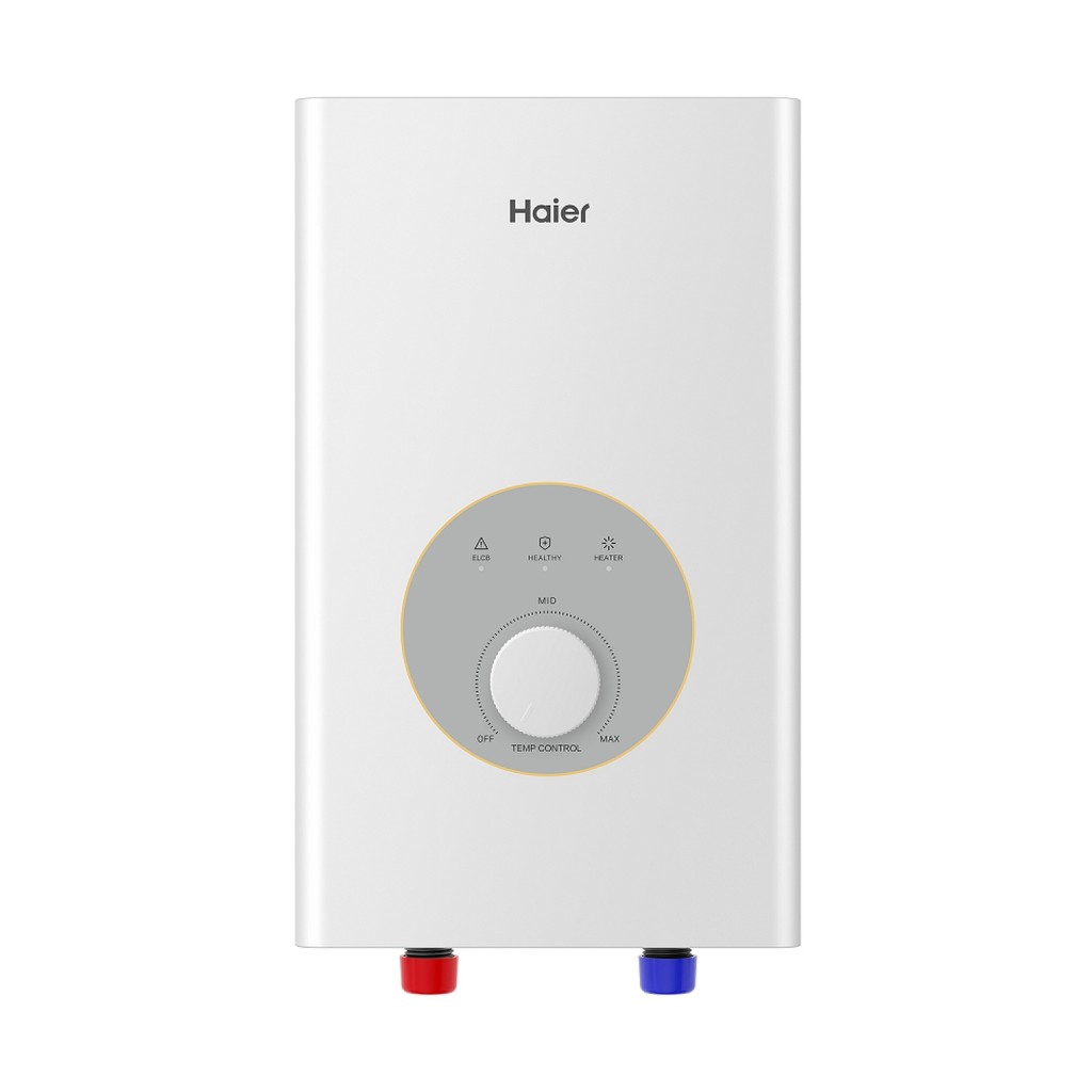 Ghouse Online HAIER เครื่องทำน้ำอุ่น ขนาด 3500 วัตต์ รุ่น EI35M-F1W สีขาว สินค้าขายดี!