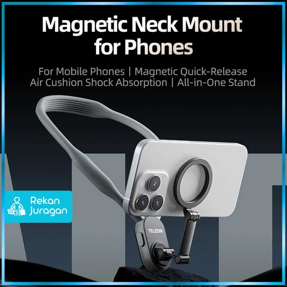 TELESIN สายคล้องคอแม่เหล็กสําหรับสมาร์ทโฟน - MNM-001