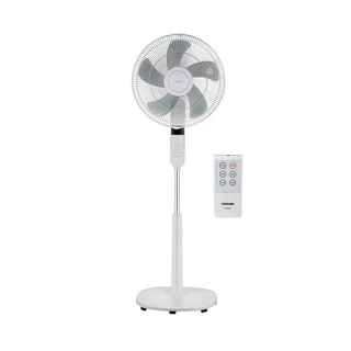 TOSHIBA พัดลมตั้งพื้น 16 นิ้ว (สีขาว) รุ่น F-ASC60TH(W)