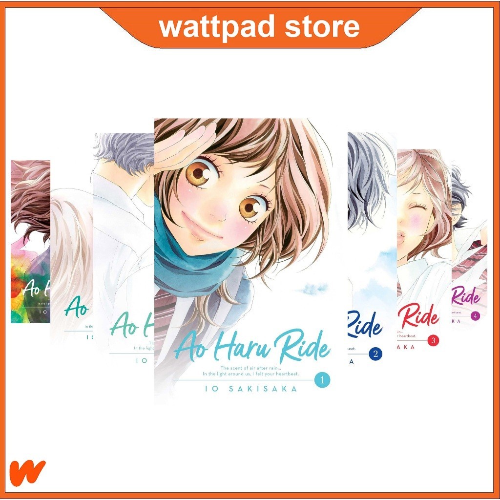 Manga Ao Haru Ride (ซีรีส์ 13 เล่ม) โดย Io Sakisaka