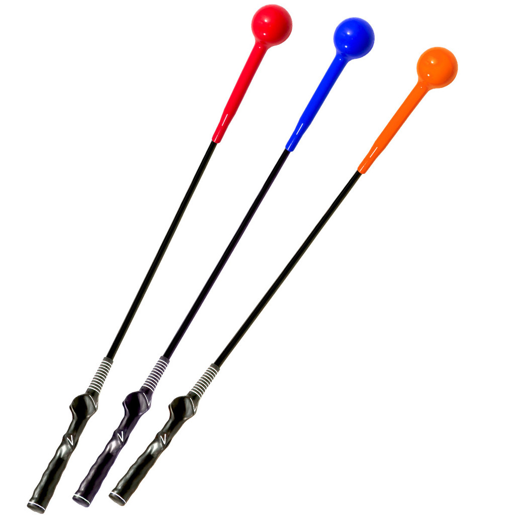 กอล์ฟ Swing Stick Swing Trainer Training Stick Big Head Stick หัวซิลิโคน Gravity Stick กอล์ฟ swing4.