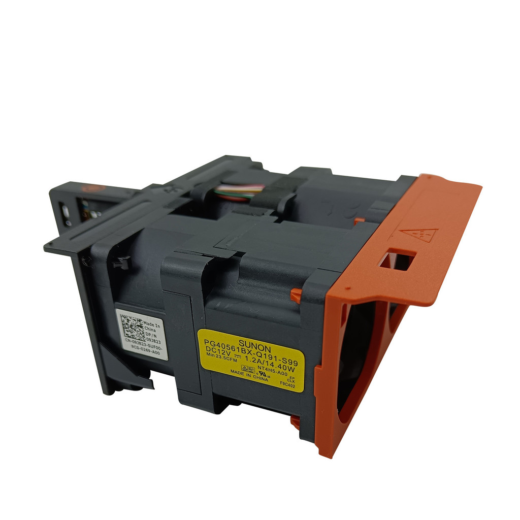 ยี่ห้อใหม่เหมาะสําหรับ/Dell R650 พัดลมระบายความร้อนเซิร์ฟเวอร์สไตล์ธรรมดา 09J823