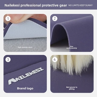 กีฬาเข่าแผ่นฤดูร้อนน้ำหนักเบาปรับ Unisex เข่าป้องกันวิ่งปีนวงเดือนสนับสนุน