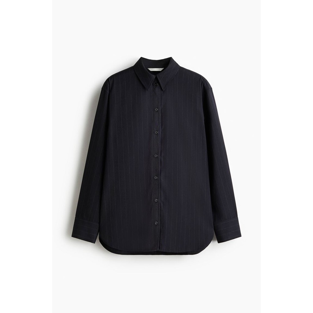 H&M(เอชแอนด์เอ็ม) เสื้อเชิ้ตโอเวอร์ไซส์ ผู้หญิง 1295396_1