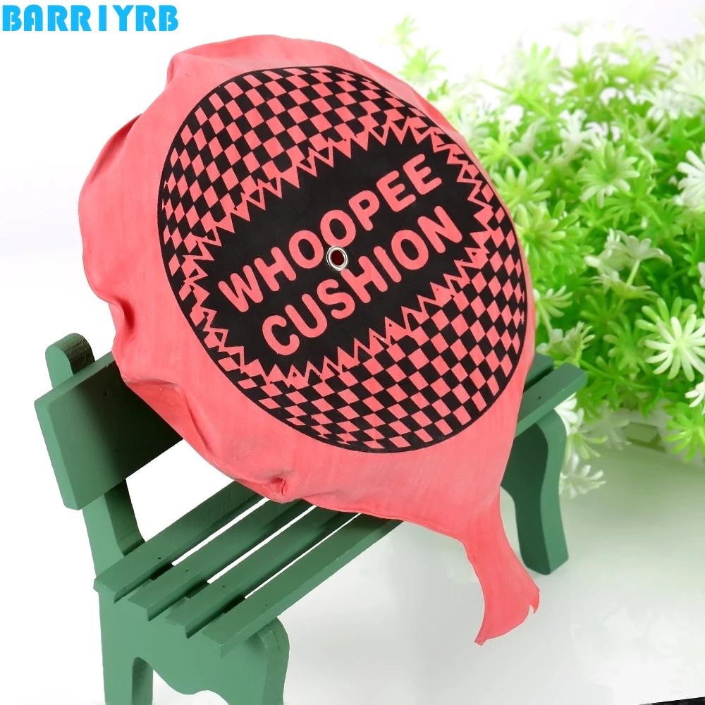 BARR1YRB Whoopee เบาะของเล่นตลกของขวัญฮาโลวีน Gags Jokes ที่นั่ง Cushio Pranks Maker เคล็ดลับผายลมหมอนเสียง