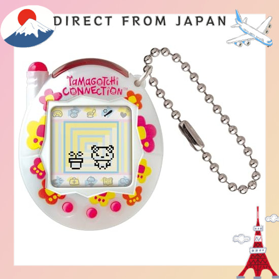【From Japan】 [BANDAI] Tamagotchi Connection Pearl Flower Tamagotchi