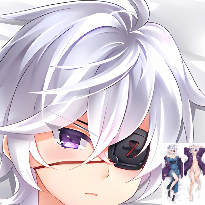 ปลอกหมอนพิมพ์สองด้าน DIY อะนิเมะ Shinto Oboro Yunoana Yuna สำหรับการตกแต่ง