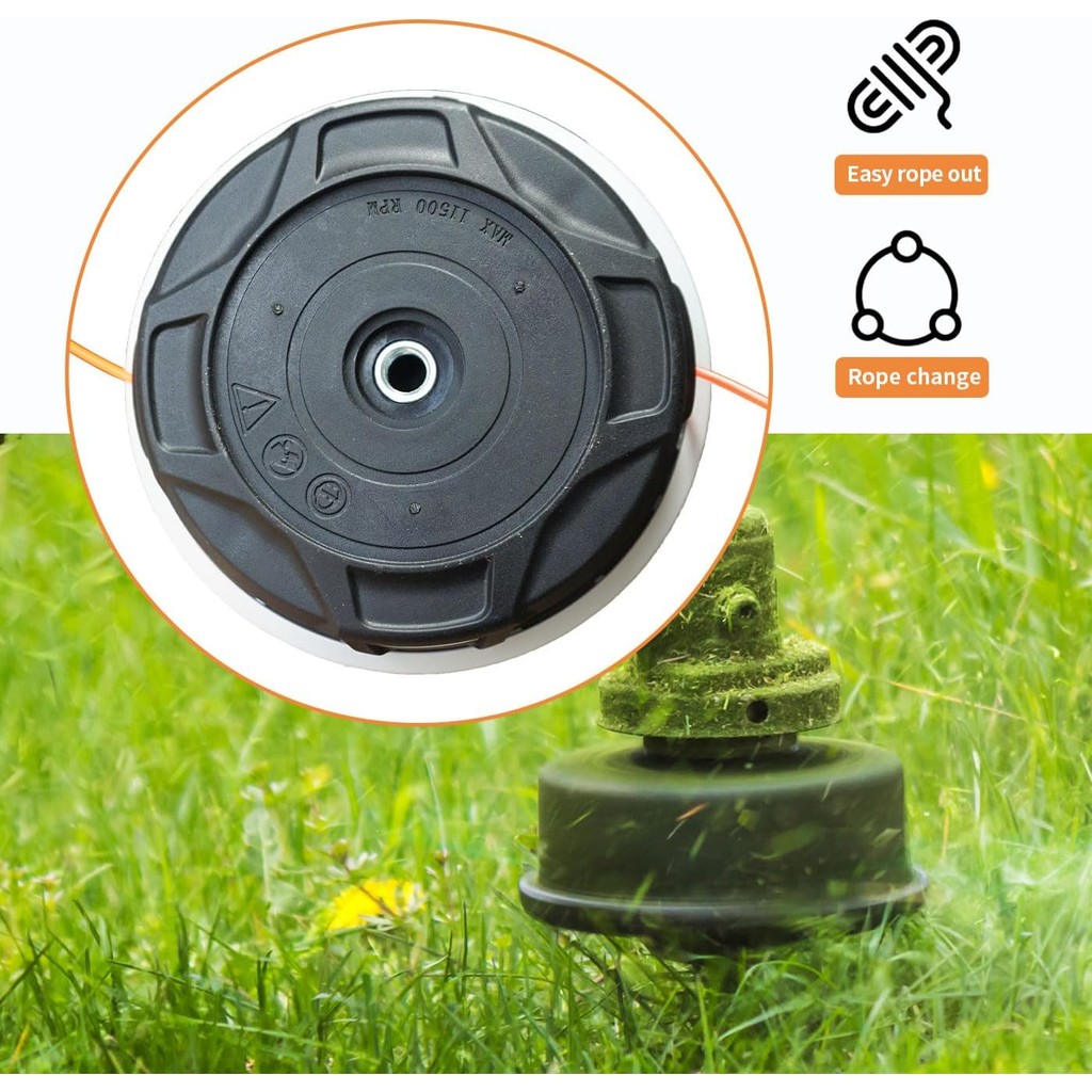 2 ชิ้น C26-2 หัวกินวัชพืชสําหรับ Stihl FS250 FS131 FS130 FS120 FS110 FS111 FS111RX FS100RX FS94 FS91